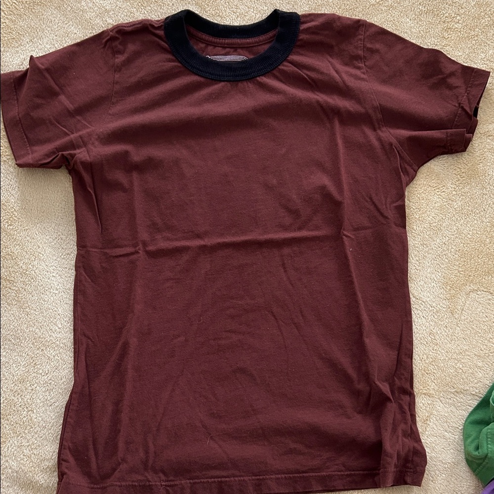Big bud press Ringer T-Shirt brown - Picture 2 of 3